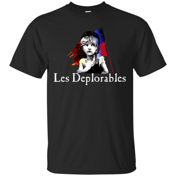 Picture of les deplorables shirt at ifrogtees.com